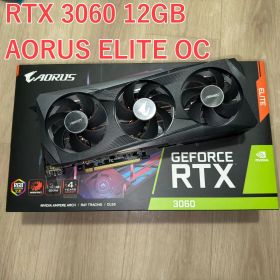 【動作品】GIGABYTE RTX 3060 12GB AORUS