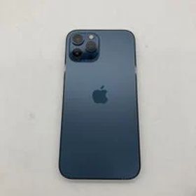 中古 Apple iPhone12 Pro Max 6.7インチ 256GB (パシフィックブルー) 国内版SIMロックフリー MGD23J/A 144068 状態： C:並品