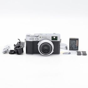 フジフイルム(富士フイルム)の【ショット数200】FUJIFILM X100VI シルバー(コンパクトデジタルカメラ)