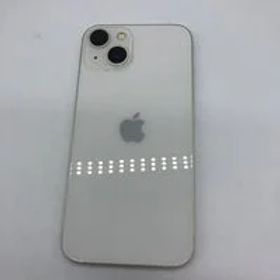 中古 【SoftBank版SIMフリー】Apple iPhone13 6.1インチ 128GB (スターライト) MLND3J/A 147326 状態： C:並品