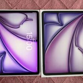 iPad Air 13インチ 128GB M2 パープル バッテリー98%