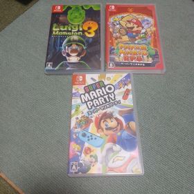 ルイージマンション3・ペーパーマリオRPG・スーパーマリオパーティセット