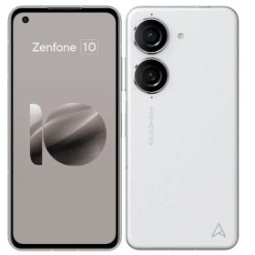 【中古】携帯電話 スマートフォン Zenfone 10 8GB/256GB (SIMフリー/コメットホワイト) [ZF10-WH8S256]