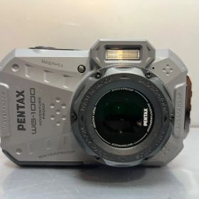 超美品！ PENTAX / ペンタックス 本格防水コンパクトデジタルカメラ WG-1000 グレー