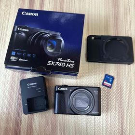 キヤノン(Canon)のキヤノン デジタルカメラ PowerShot SX740 HS BK ブラック((コンパクトデジタルカメラ)