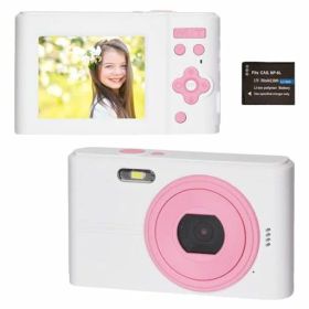 KEIYOENGINEERINGCO.LTD.ツートンカラーが可愛いコンパクトデジタルカメラ(ホワイトxピンク)NT-DC001(WPK)