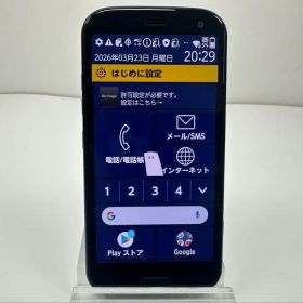 NTT docomo らくらくスマートフォン F-52B ネイビー