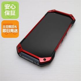 安心保証 超美品 TORQUE 5G KYG01 レッド 白ロム