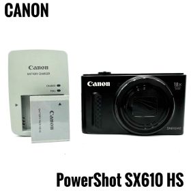 動作良好 Canon PowerShot SX610 HS ブラック キャノン
