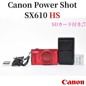 【美品】Canon PowerShot SX610 HS SDカード付 1856