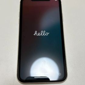 【美品】Apple iPhone 11 ホワイト 本体