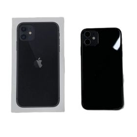 APPLE IPHONE 11 MHDA3J/A アイフォン スマートフォン 携帯電話 64GB SIMロックあり(KDDI) ブラック ケーブル・箱付 動作確認済 利用制限〇 355708339445909