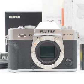 富士フィルム Fujifilm X-T30 26.1MP Digital Camera Silver 13258 Shots 元箱 [新品同様] #Z5985A