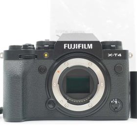 富士フィルム Fujifilm Fuji X-T4 Digital Camera 26mp Black Body 3782 shots [新品同様] #Z5988A