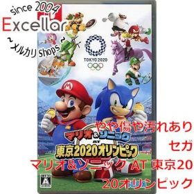 [bn:17] マリオ＆ソニック AT 東京2020オリンピック Nintendo Switch 説明書なし・カバー・ケースいたみ