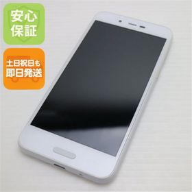 アクオス(AQUOS)の新品同様 SIMフリー SH-M05 ホワイト 本体 白ロム M111(スマートフォン本体)