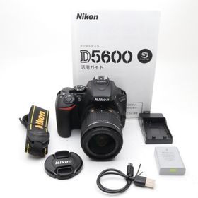 Nikon D5600 AF-P 18-55 VR レンズキット ブラック 〔NIKON F マウント〕