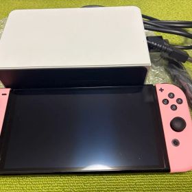 Nintendo Switch 有機EL ピンク本体 Joy-Con、充電器付き