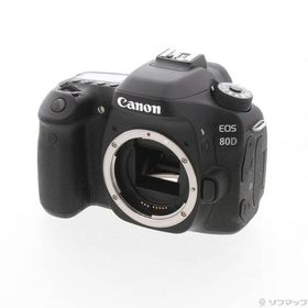 〔中古〕Canon(キヤノン) EOS 80D ボディ ブラック〔348-ud〕