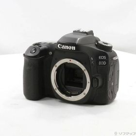 〔中古〕Canon(キヤノン) EOS 80D ボディ ブラック〔258-ud〕