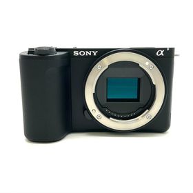 ソニー(SONY)の【全額返金保証】【最速発送】Sony デジタル一眼 VLOGCAM ZV-E10M2X ダブルズームレンズキット ブラック 美品 動作確認済(ミラーレス一眼)