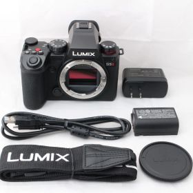 ☆新品級☆ パナソニック Panasonic LUMIX S5 II パナソニック フルサイズミラーレス一眼カメラ S5M2 ボディ ブラック DC-S5M2 #4930