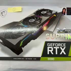 【美品】 RTX 3090 24GB SUPRIM 【完備品】