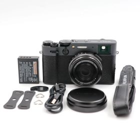■シャッター数100枚！新品同様■ FUJIFILM X100Ⅵ-B ブラック X100VI デジタルカメラ 富士フィルム