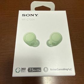 新品未開封 SONY WF-C700N ワイヤレスイヤホン セージグリーン