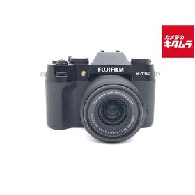 【中古】 【良品】 フジフイルム X-T50 JP XC15-45mmレンズキット ブラック