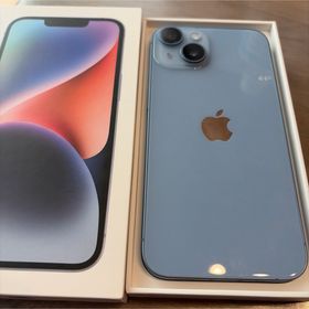 アップル(Apple)のアップル iPhone14 256GB ブルー(スマートフォン本体)