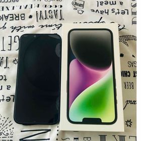 iPhone14 256GB 初期化済み 箱付き フイルム付き(スマートフォン本体)