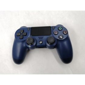 【中古】SONY ワイヤレスコントローラー(DUALSHOCK 4) CUH-ZCT2J22 [ミッドナイト・ブルー]【千葉】保証期間１週間【ランクC】