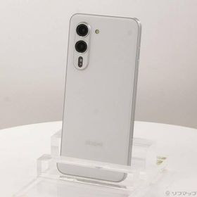 arrows 【中古 [docomo版] アローズ 【展示品・スレ傷有り】arrows We arrows 中古 ホワイト Alpha スマートフォン本体