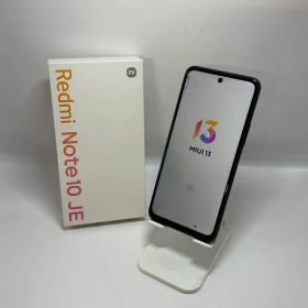 Redmi Note 10 JE ブラック 本体 64GB 【4】¨̮⃝
