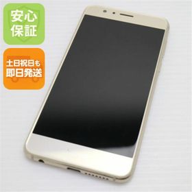 ファーウェイ(HUAWEI)の超美品 SIMフリー HUAWEI honor 8 ゴールド M666(スマートフォン本体)
