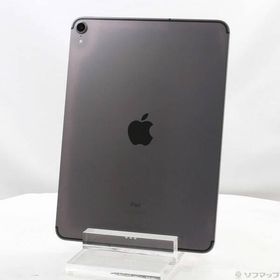 〔中古〕Apple(アップル) iPad Pro 11インチ 64GB スペースグレイ MU0M2J／A SoftBank〔349-ud〕
