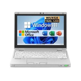 パソコン ノート Let‘s note CF-RZ6 Corei5 7Y57 メモリ8GB SSD128GB搭載 WBEカメラ HDMI WIFI MS Office2024 Win11 中古ノートパソコン 10.1型 タッチパネル
