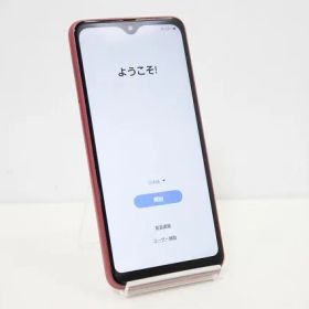 スマートフォン 本体 Galaxy A23 5G SCG18 Samsung au SIMフリー 残債なし 64GB レッド