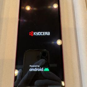 【美品】BASIO4 KYT47-u UQ ワインレッド 本体 送料無料