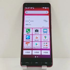 BASIO4 KYV47 au ワインレッド 送料無料 本体 c18003