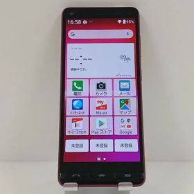 BASIO4 KYV47 au ワインレッド 送料無料 本体 c18005