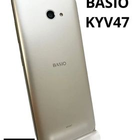 BASIO KYV47 シャンパンゴールド