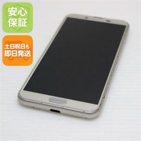 安心保証 美品 SH-01L AQUOS sense2 シャンパンゴールド 本体 白ロム