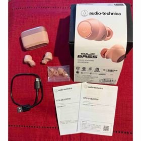 オーディオテクニカ(audio-technica)のaudio-technica ATH-CKS30TW ワイヤレスイヤフォン(ヘッドフォン/イヤフォン)