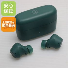 オーディオテクニカ(audio-technica)の超美品 ATH-CKS30TW+ エバーグリーン イヤホン オーディオテクニカ 即日発送 土日祝発送OK M555(ヘッドフォン/イヤフォン)