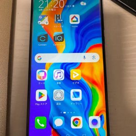 Huawei P30 Lite グラデーションブルー 本体