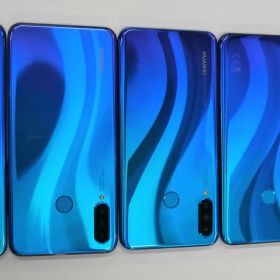 【まとめ売り】HUAWEI P30 Lite SIMフリー ピーコックブルー 5台