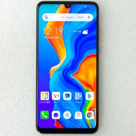【934714】HUAWEI P30 lite MAR-LX2J / SIMロック解除済