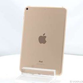 〔中古品〕 iPad mini 第5世代 256GB ゴールド MUU62J／A Wi-Fi ［7.9インチ液晶／A12-Bionic］〔中古品〕 iPad mini 第5世代 256GB ゴールド MUU62J／A Wi-Fi ［7.9インチ液晶／A12-Bionic］